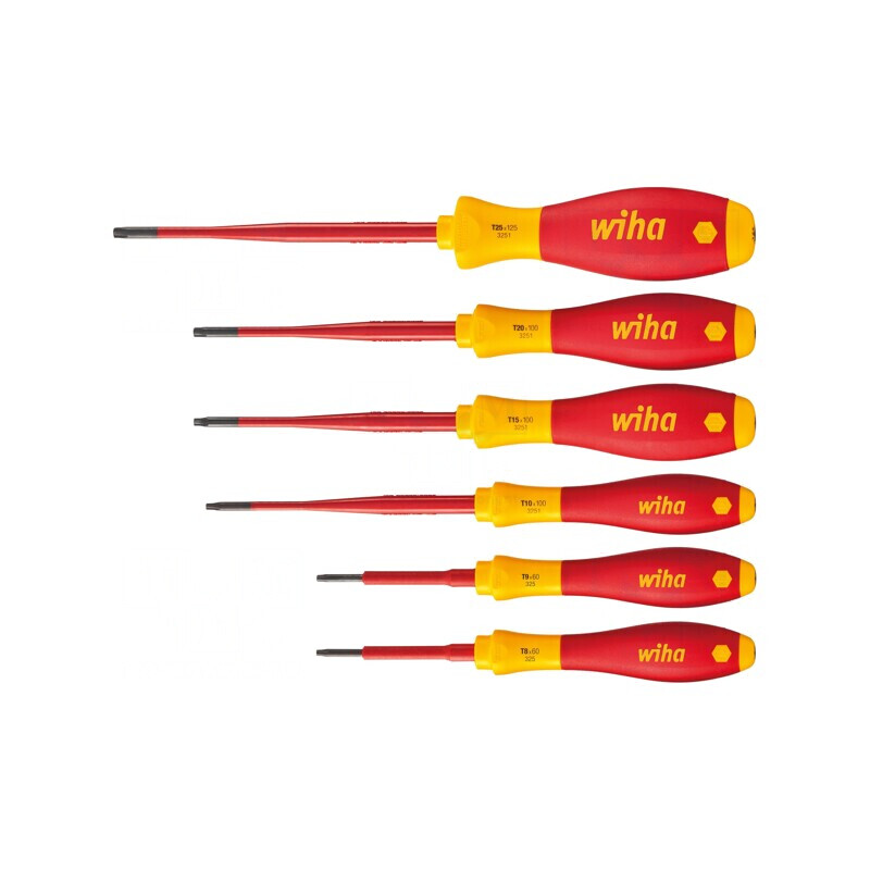 Set Şurubelniţe Izolate Torx® 1kVAC 6 Bucăți | Electronic-mag.ro | Componente Electronice