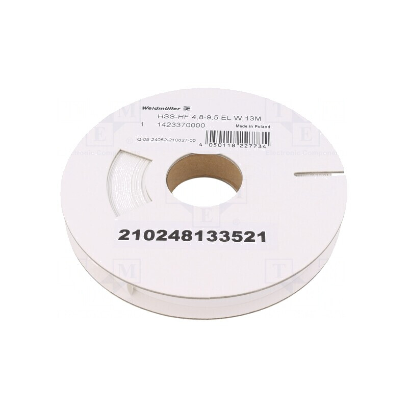 Manșon Termocontractabil 9.5mm x 13m Alb | Electronic-mag.ro | Componente Electronice