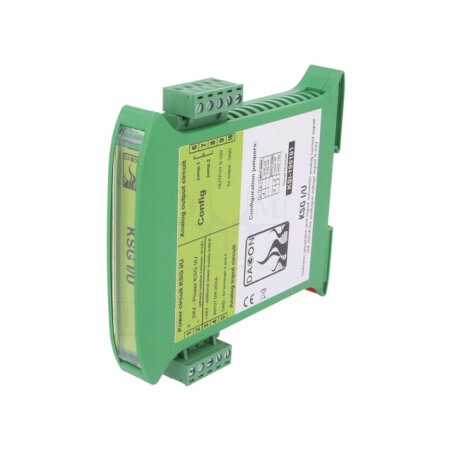 Adaptor Semnale Analogice pentru Șină DIN 0-20mA 4-20mA KSG-I/U | Electronic-mag.ro | Componente Electronice