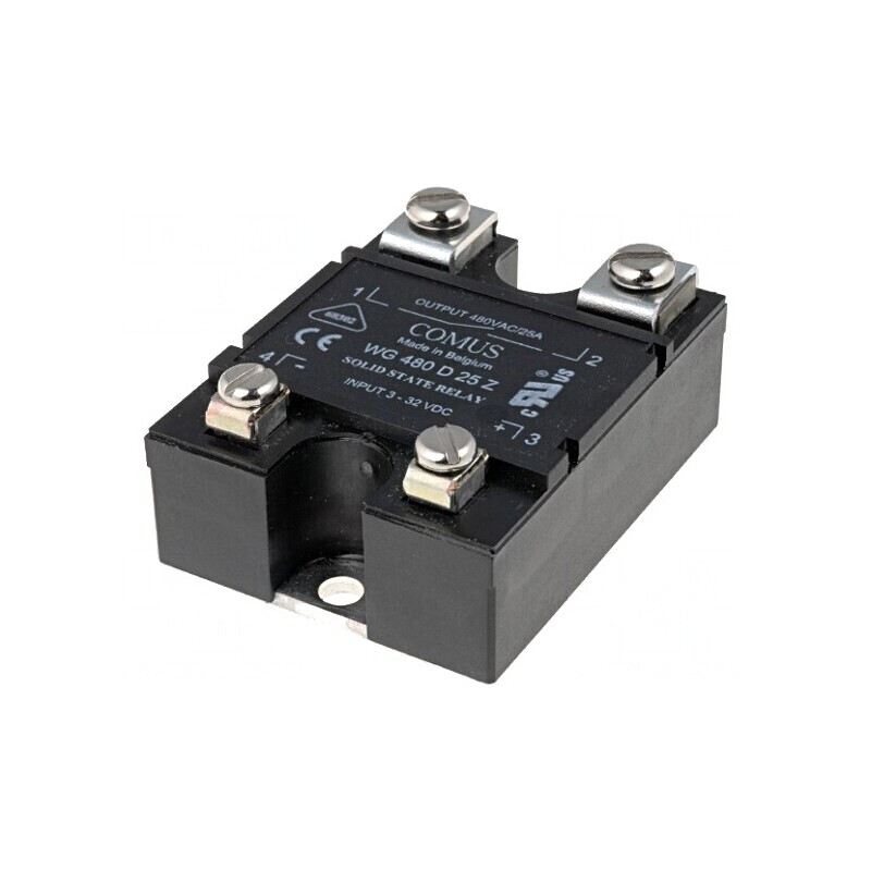Releu Semiconductor 1-Fazat 90A 24-530VAC 3-32VDC | Electronic-mag.ro | Componente Electronice
