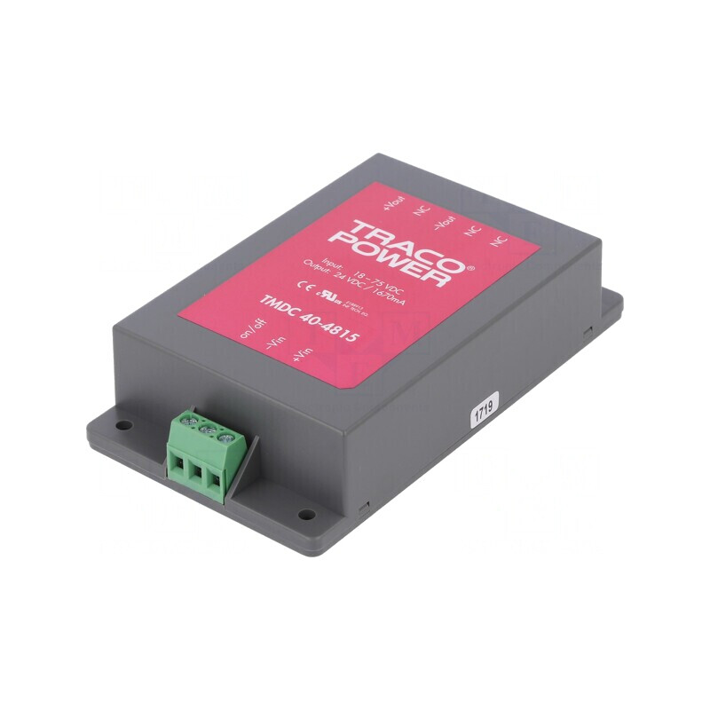 Convertor DC/DC 40W 18-75V la 24V 1670mA | Electronic-mag.ro | Componente Electronice