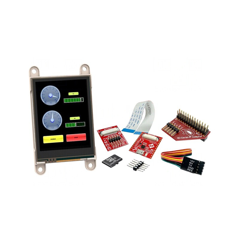 Kit Dezvoltare cu Afișaj LCD TFT 2.4" 240x320 | Electronic-mag.ro | Componente Electronice
