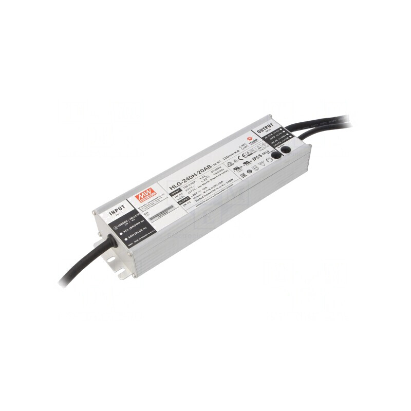 Alimentator LED 240W 20VDC 6-12A IP65 | Electronic-mag.ro | Componente Electronice