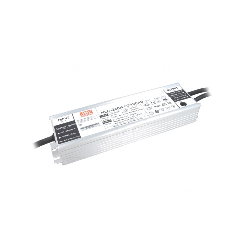Alimentator LED 249,9W IP65 HLG-240H-C2100AB | Electronic-mag.ro | Componente Electronice