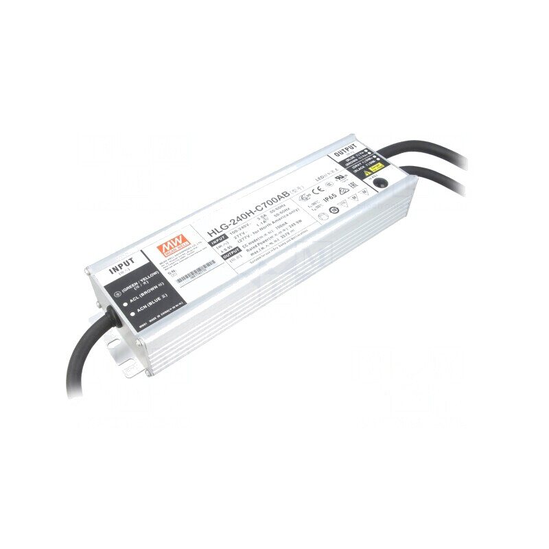 Alimentator LED 249.9W IP65 350-700mA | Electronic-mag.ro | Componente Electronice