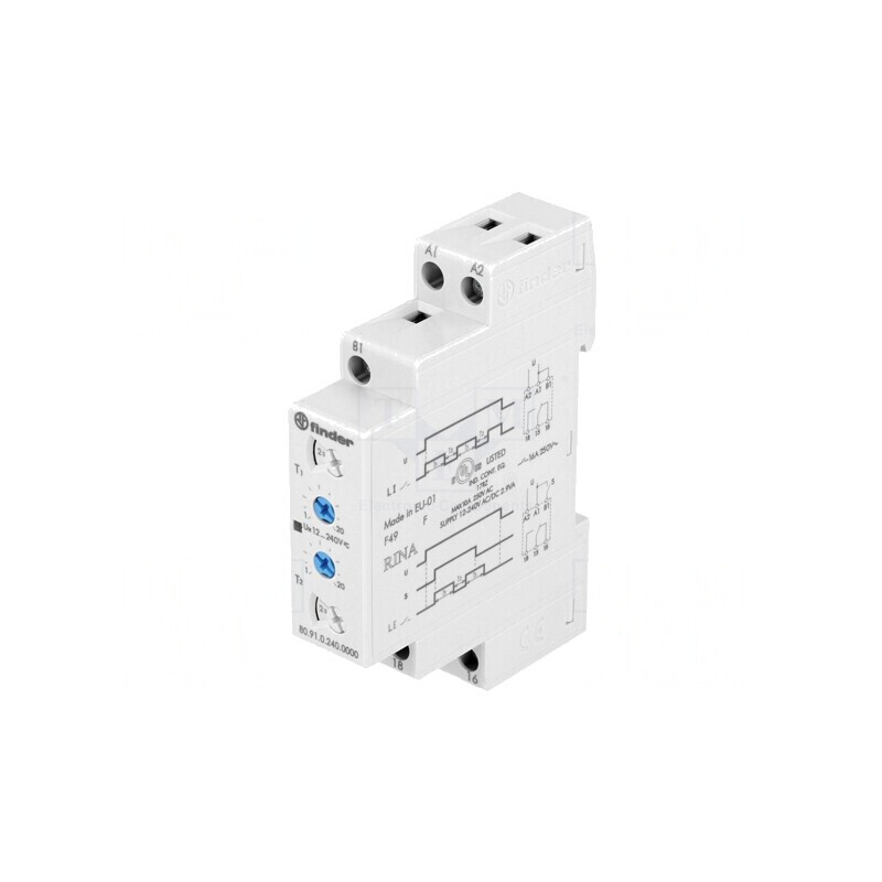 Timer Digital 0,1s-24h SPDT 250VAC 10A 12-240V AC/DC | Electronic-mag.ro | Componente Electronice