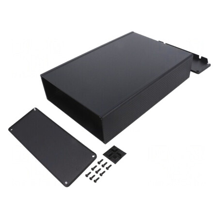 Carcasă cu panou cu lame de fixare 280x191mm | Electronic-mag.ro | Componente Electronice