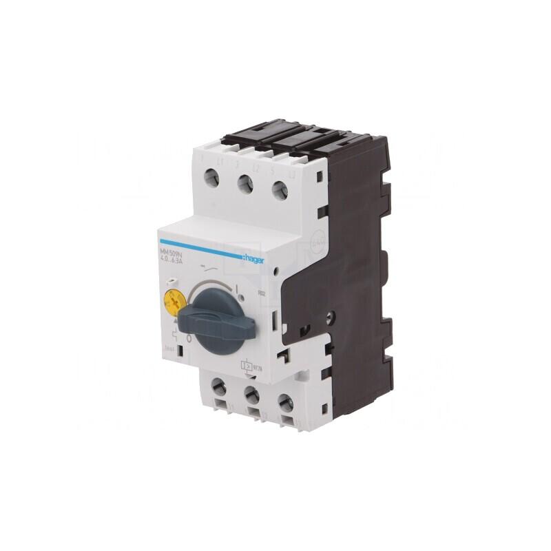 Întrerupător Motor 2,2kW 230VAC DIN 4-6,3A | Electronic-mag.ro | Componente Electronice