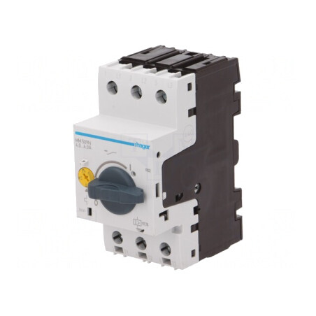 Întrerupător Motor 2,2kW 230VAC DIN 4-6,3A | Electronic-mag.ro | Componente Electronice