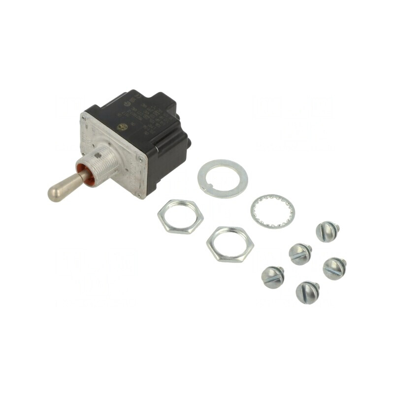 Comutator basculant DP3T cu șurub  | Electronic-mag.ro | Componente Electronice