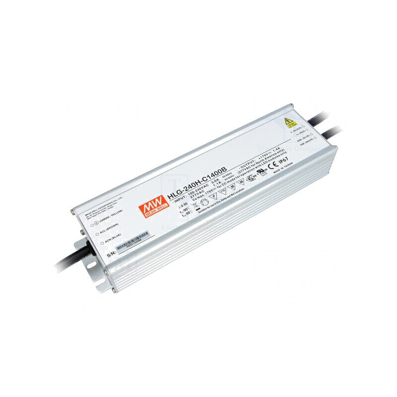 Alimentator LED 250W 1400mA 90-305VAC | Electronic-mag.ro | Componente Electronice