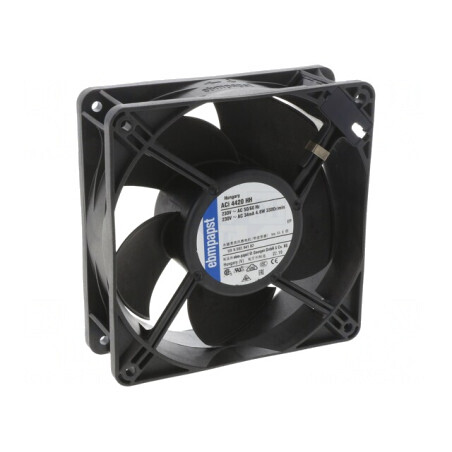 Ventilator axial 230VAC 119x119x38mm 175m3/h ACI | Electronic-mag.ro | Componente Electronice