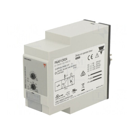 Timer Programabil SPDT 0,1s-100h 24-240VAC/IP20 | Electronic-mag.ro | Componente Electronice