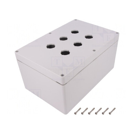 Carcasă pilot IP66 UL94-5V 160x240x90mm | Electronic-mag.ro | Componente Electronice