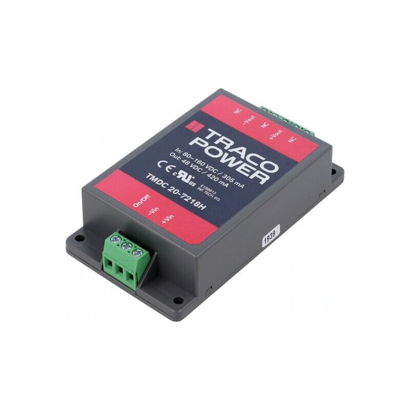 Convertor DC/DC 20W 80-160V la 48V 420mA | Electronic-mag.ro | Componente Electronice
