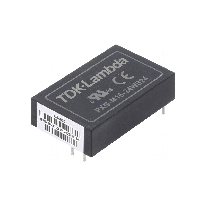 Convertor DC/DC 15W 9-36V la 24V 625mA THT | Electronic-mag.ro | Componente Electronice