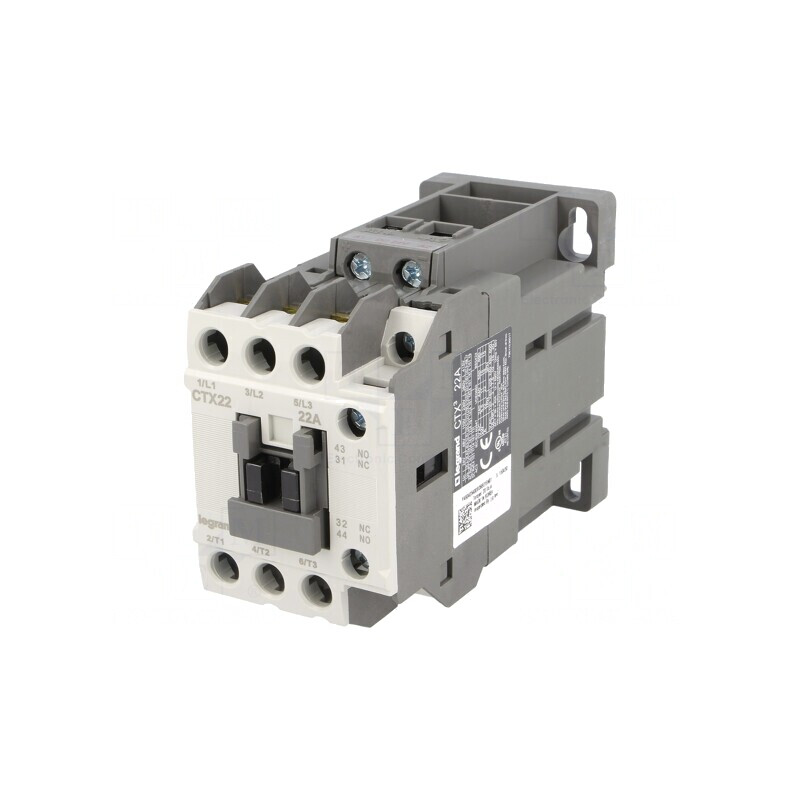 Contactor 3P 22A 1NO1NC 24V DC | Electronic-mag.ro | Componente Electronice