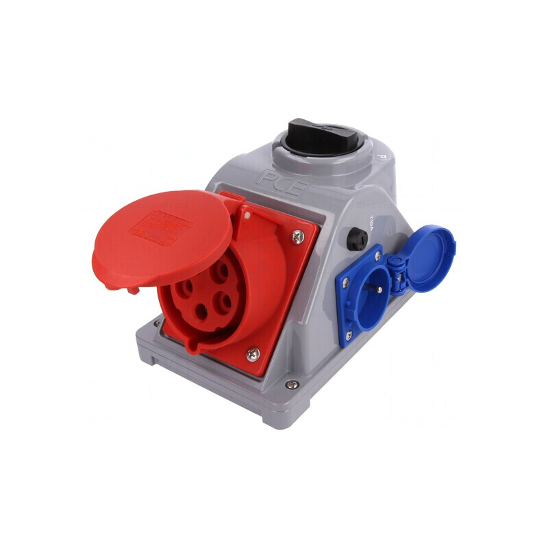 Conector alimentare AC 32A 400VAC IP44 | Electronic-mag.ro | Componente Electronice
