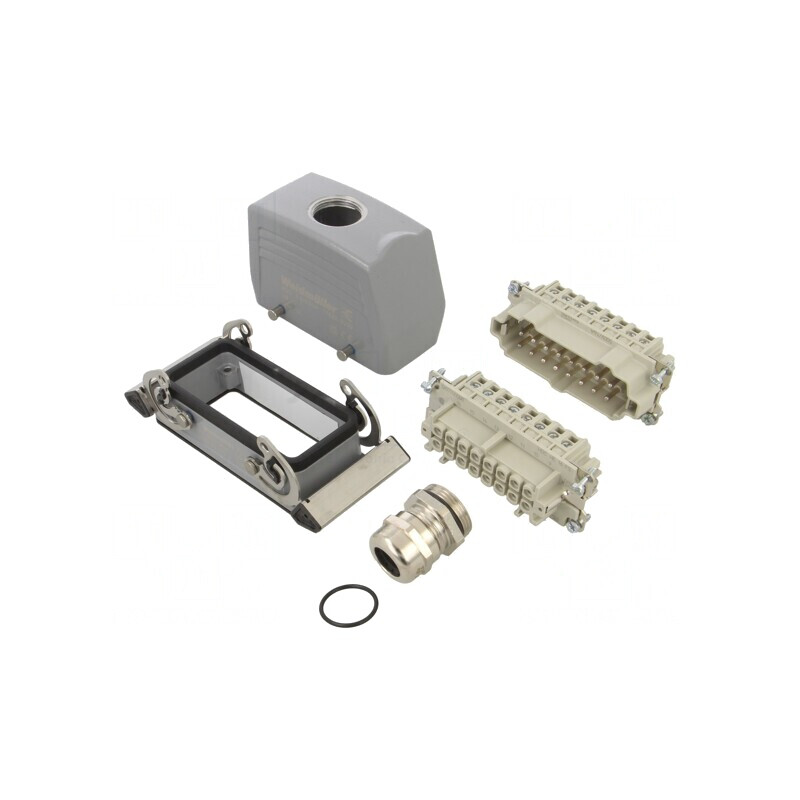Set Conector HDC Tată Mamă Soclu Mufă 16 PIN | Electronic-mag.ro | Componente Electronice