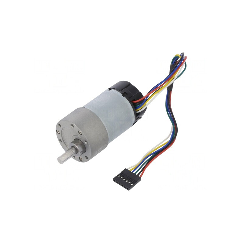 Motor DC cu Transmisie 12V 5.5A Ax Crestătură D 48mNm 6.3:1 METAL GEARMOTOR 37DX65LMM | Electronic-mag.ro | Componente Electroni