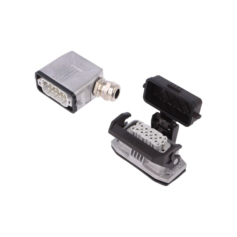 Conector HDC Tată Mamă 250V 16A 10 PIN 10 PE | Electronic-mag.ro | Componente Electronice Conector HDC Tată Mamă 250V 16A 10 PIN 10 PE | Electronic-mag.ro | Componente Electronice