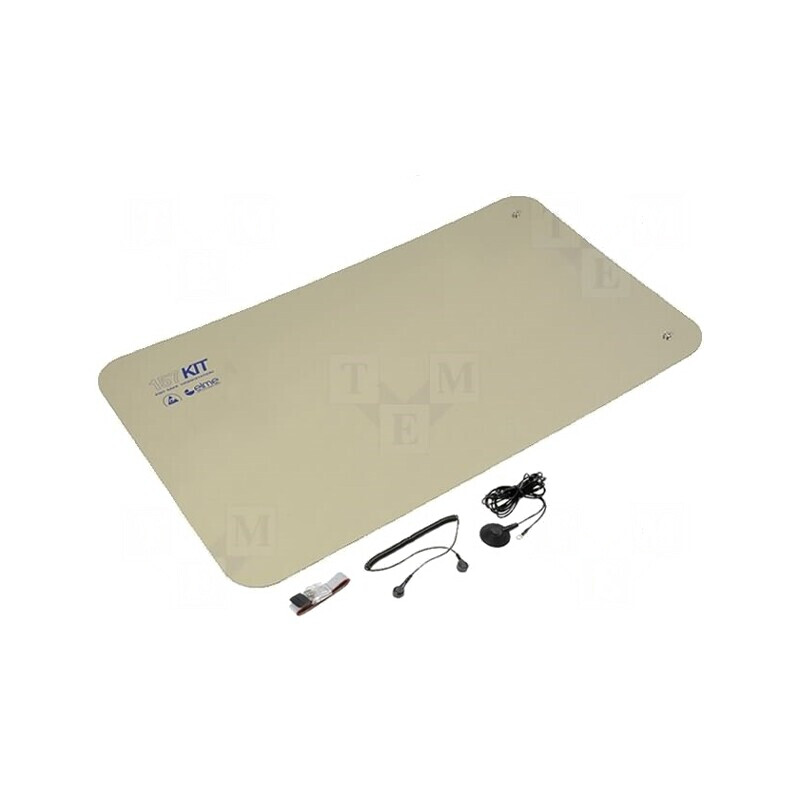 Kit de protecție antistatică pentru masă ESD 1.2m x 0.6m Bej | Electronic-mag.ro | Componente Electronice