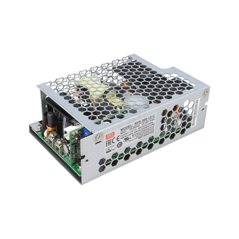 Alimentator Pulsatoriu Deschis 300W 127-370VDC 90-264VAC RPS-300-12C | Electronic-mag.ro | Componente Electronice