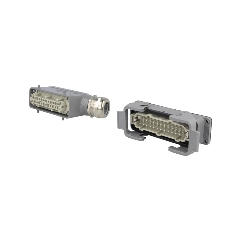 Set Conector HDC Tată Mamă Soclu Mufă Han Kit | Electronic-mag.ro | Componente Electronice