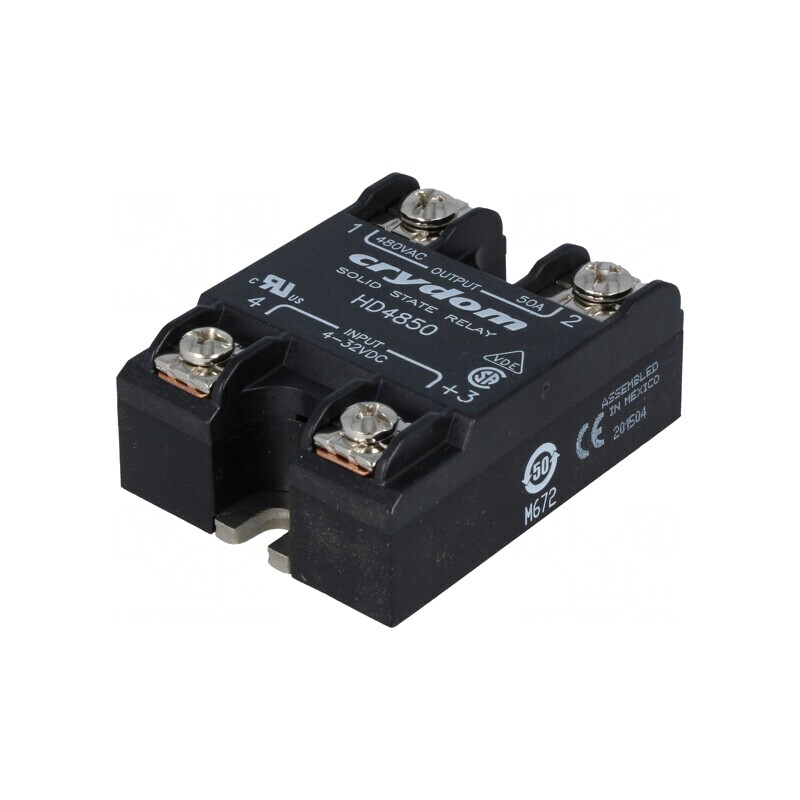 Releu Semiconductor 50A 1-fazat 48-530VAC | Electronic-mag.ro | Componente Electronice