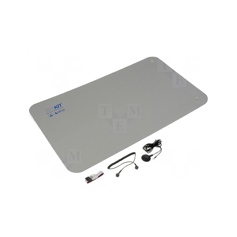 Kit de protecție antistatică pentru masă ESD 1,2m x 0,6m gri | Electronic-mag.ro | Componente Electronice
