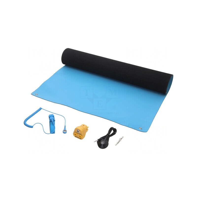Kit Protecție Antistatică pentru Masă ESD 1.2m x 0.6m | Electronic-mag.ro | Componente Electronice