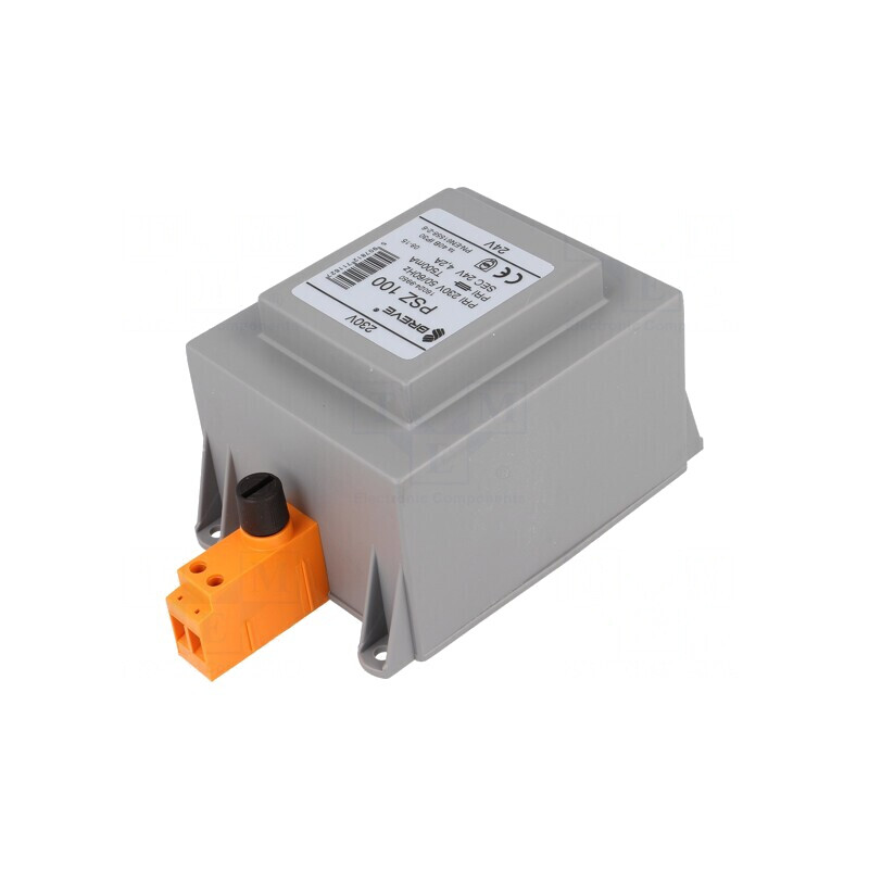Transformator Alimentare 100VA 230V AC 24V pentru Șină DIN | Electronic-mag.ro | Componente Electronice Transformator Alimentare 100VA 230V AC 24V pentru Șină DIN | Electronic-mag.ro | Componente Electronice