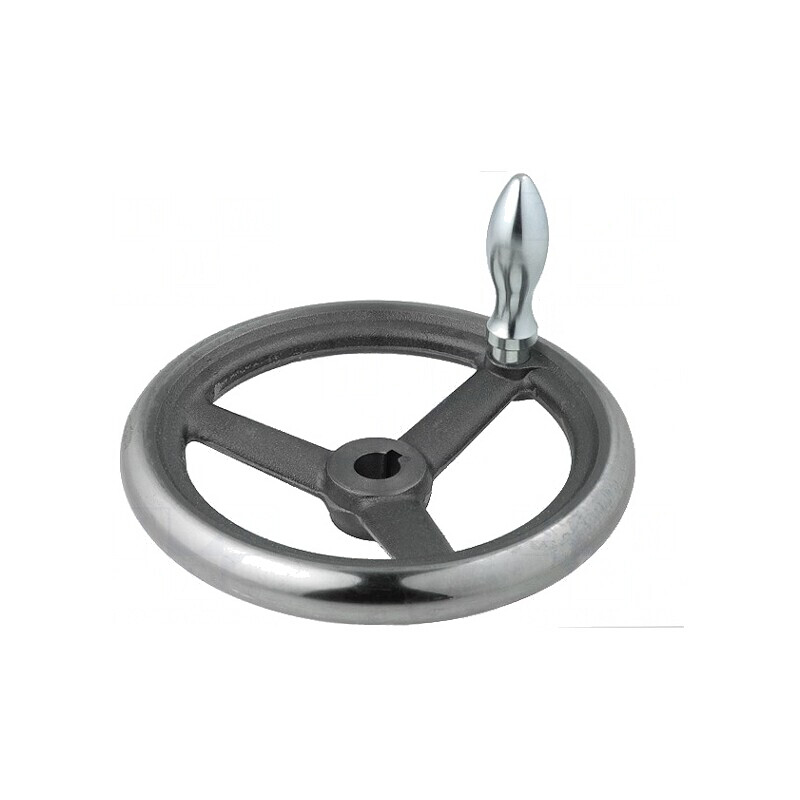 Buton de reglare fontă 200mm cu manetă | Electronic-mag.ro | Componente Electronice Buton de reglare fontă 200mm cu manetă | Electronic-mag.ro | Componente Electronice