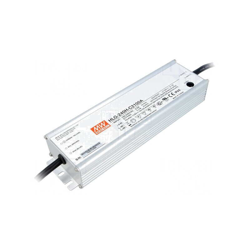 Alimentator LED 250W IP65 59-119V 1050-2100mA | Electronic-mag.ro | Componente Electronice