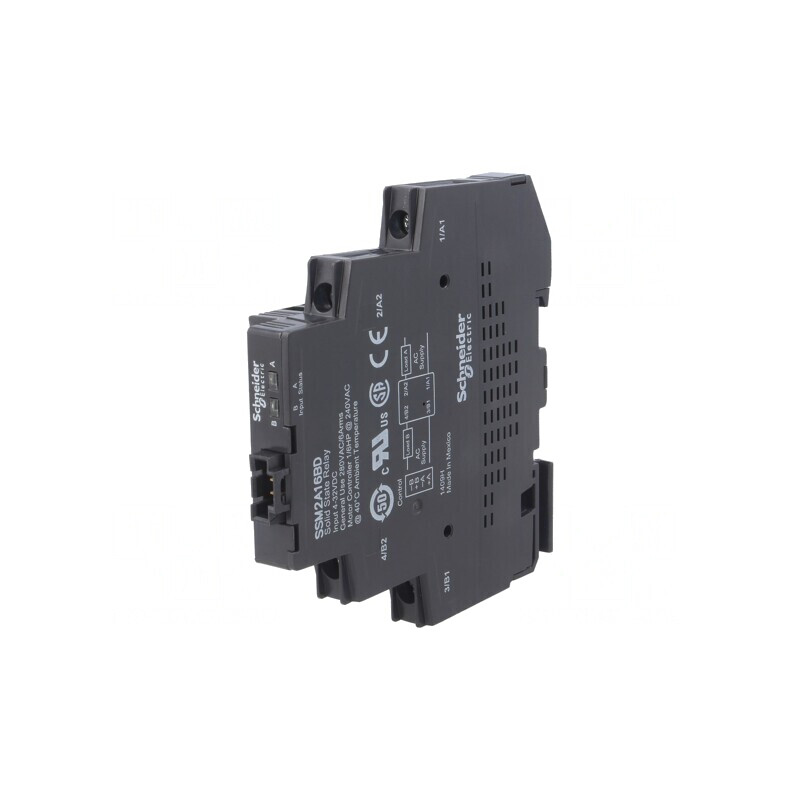 Releu semiconductor 6A 24-280VAC 18mm Serie SSM | Electronic-mag.ro | Componente Electronice