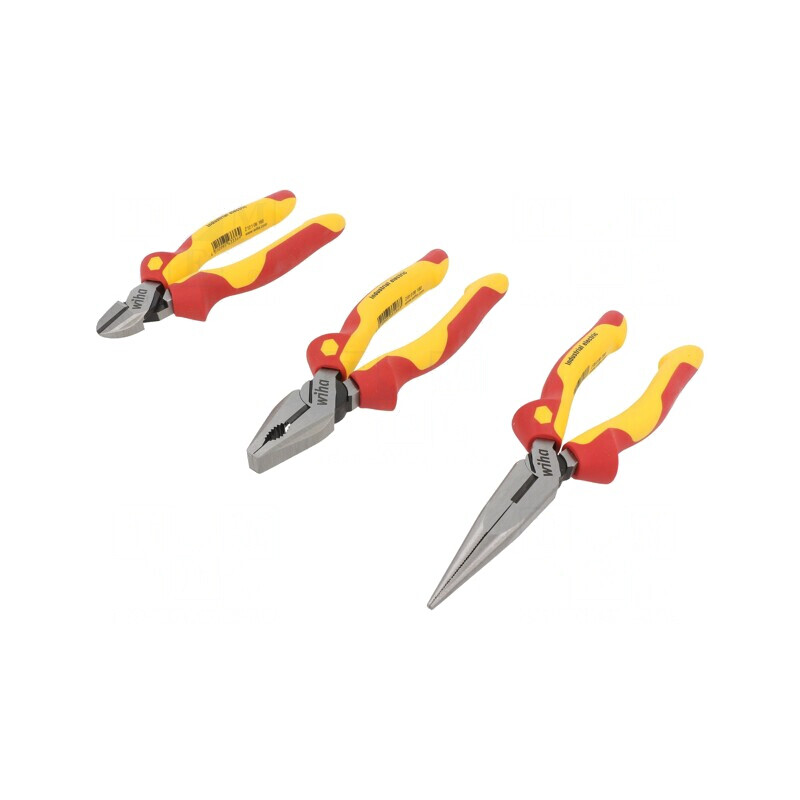 Kit Clești Izolați pentru Tăiere 1kVAC 3 Bucăți | Electronic-mag.ro | Componente Electronice