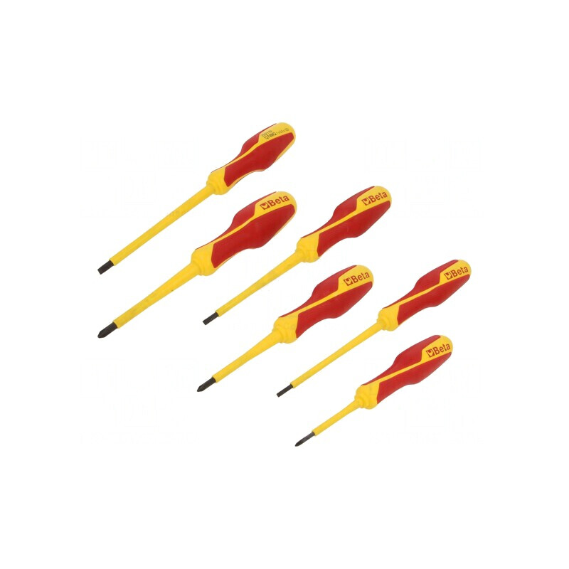 Kit Şurubelniţe Izolate Phillips și Plate 6 Buc. | Electronic-mag.ro | Componente Electronice