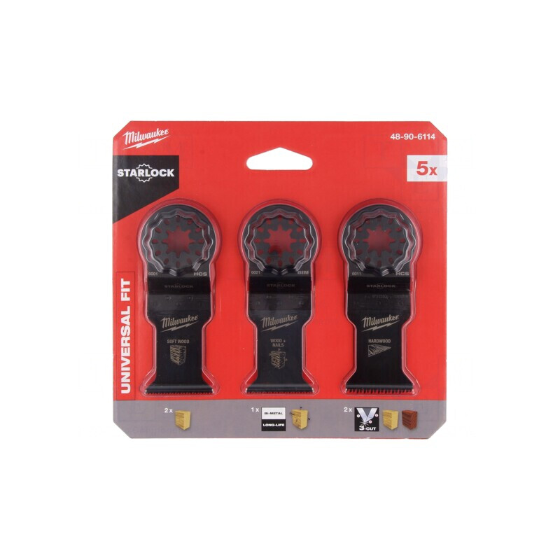 Set pânze ferăstrău multitool pentru lemn și metal, 5 buc. | Electronic-mag.ro | Componente Electronice