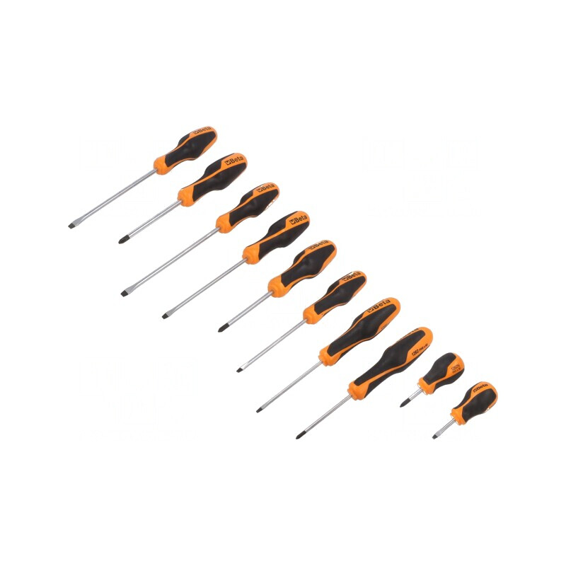 Set Șurubelnițe Phillips și Plată BETAGRIP 10 Bucăți | Electronic-mag.ro | Componente Electronice