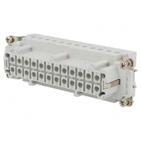 Conector inserturi de contact mamă 24P HTS HE  | Electronic-mag.ro | Componente Electronice