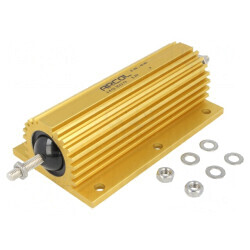 Rezistor bobinat cu radiator 560mΩ 300W ±1% | Electronic-mag.ro | Componente Electronice
