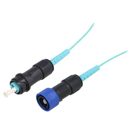 Patch Cord Fibră Optică Simplex Multimodă Baionetă | Electronic-mag.ro | Componente Electronice