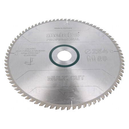 Disc ferăstrău circular 254mm 80 dinți | Electronic-mag.ro | Componente Electronice