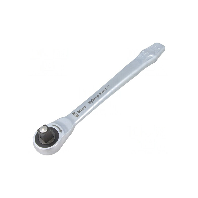 Clichet 1/2 Zyklop Metal 281mm 76 Dinți | Electronic-mag.ro | Componente Electronice