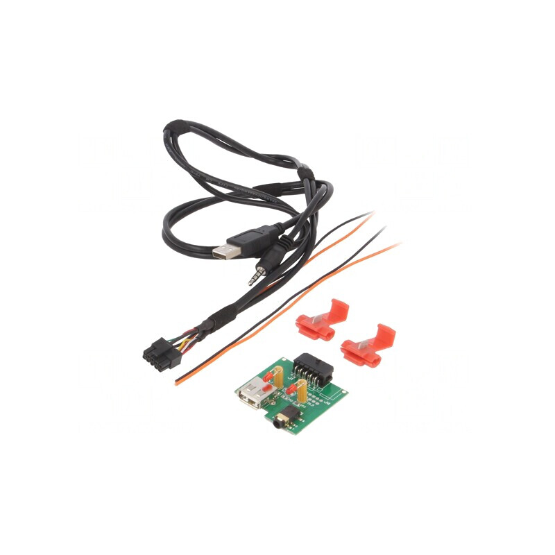 Adaptor USB/AUX Kia Jack 3.5mm 4pin USB A | Electronic-mag.ro | Componente Electronice