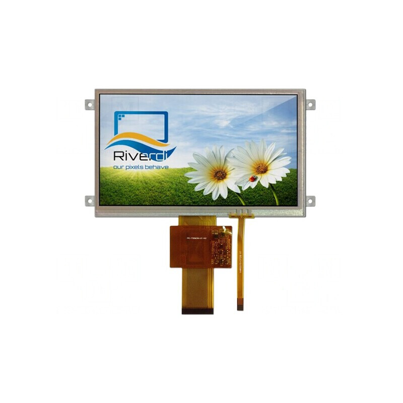Display TFT 7" 800x480 LED 165.6x100.6x7.69mm | Electronic-mag.ro | Componente Electronice