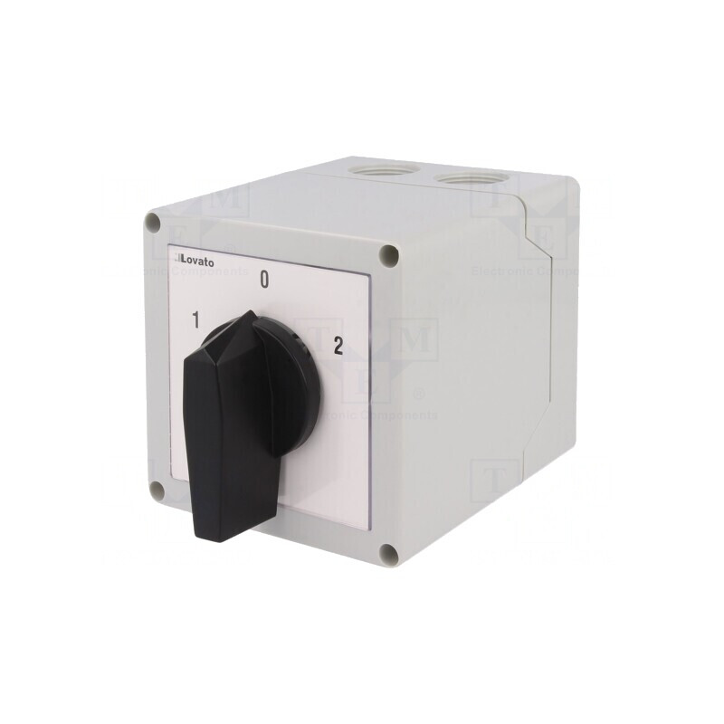 Comutator cu Came 32A 3 Pozitii 4 Poli în Carcasă | Electronic-mag.ro | Componente Electronice Comutator cu Came 32A 3 Pozitii 4 Poli în Carcasă | Electronic-mag.ro | Componente Electronice