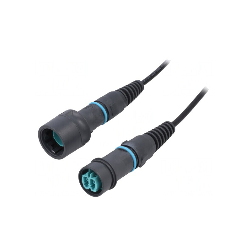 Patch Cord Fibra Optica Duplex Multimod Tip Baioneta | Electronic-mag.ro | Componente Electronice