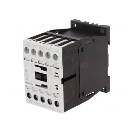 Contactor 4 Poli NO 230VAC 4A pentru Șină DIN | Electronic-mag.ro | Componente Electronice