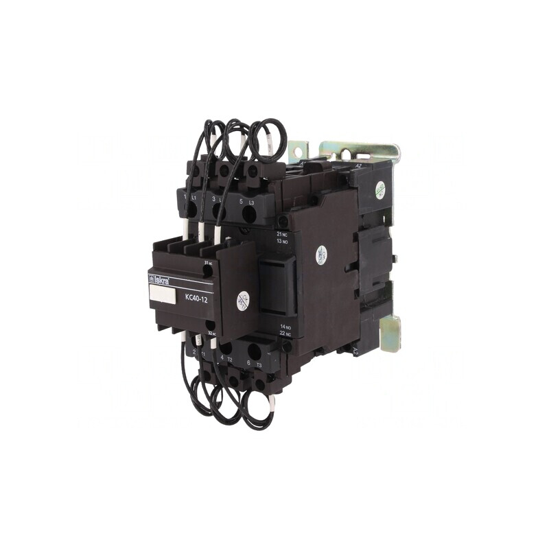 Contactor 3P pentru Șină DIN 240/440VAC KC40-12 | Electronic-mag.ro | Componente Electronice Contactor 3P pentru Șină DIN 240/440VAC KC40-12 | Electronic-mag.ro | Componente Electronice
